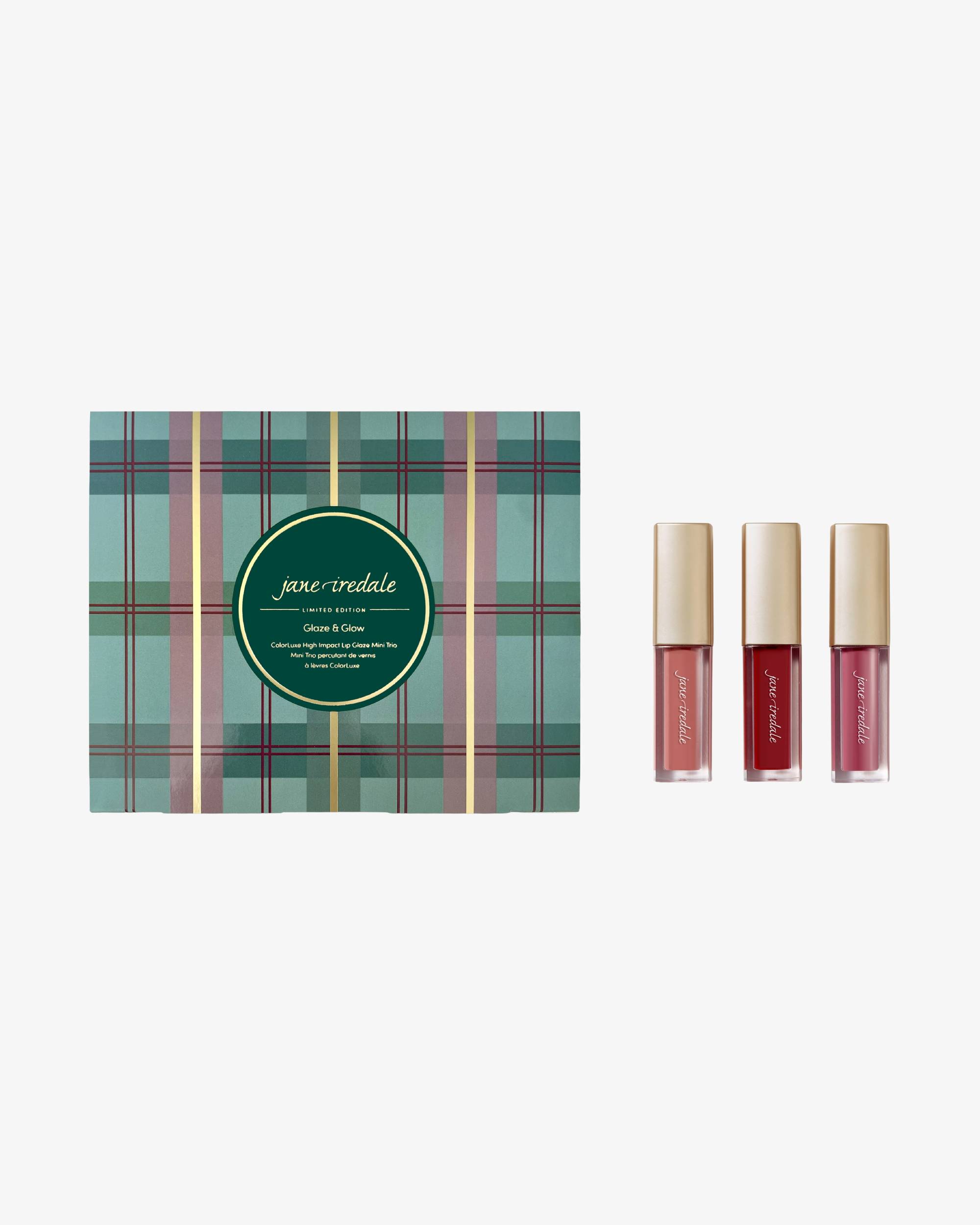 Glaze & Glow Colorluxe Lip Glaze mini trio