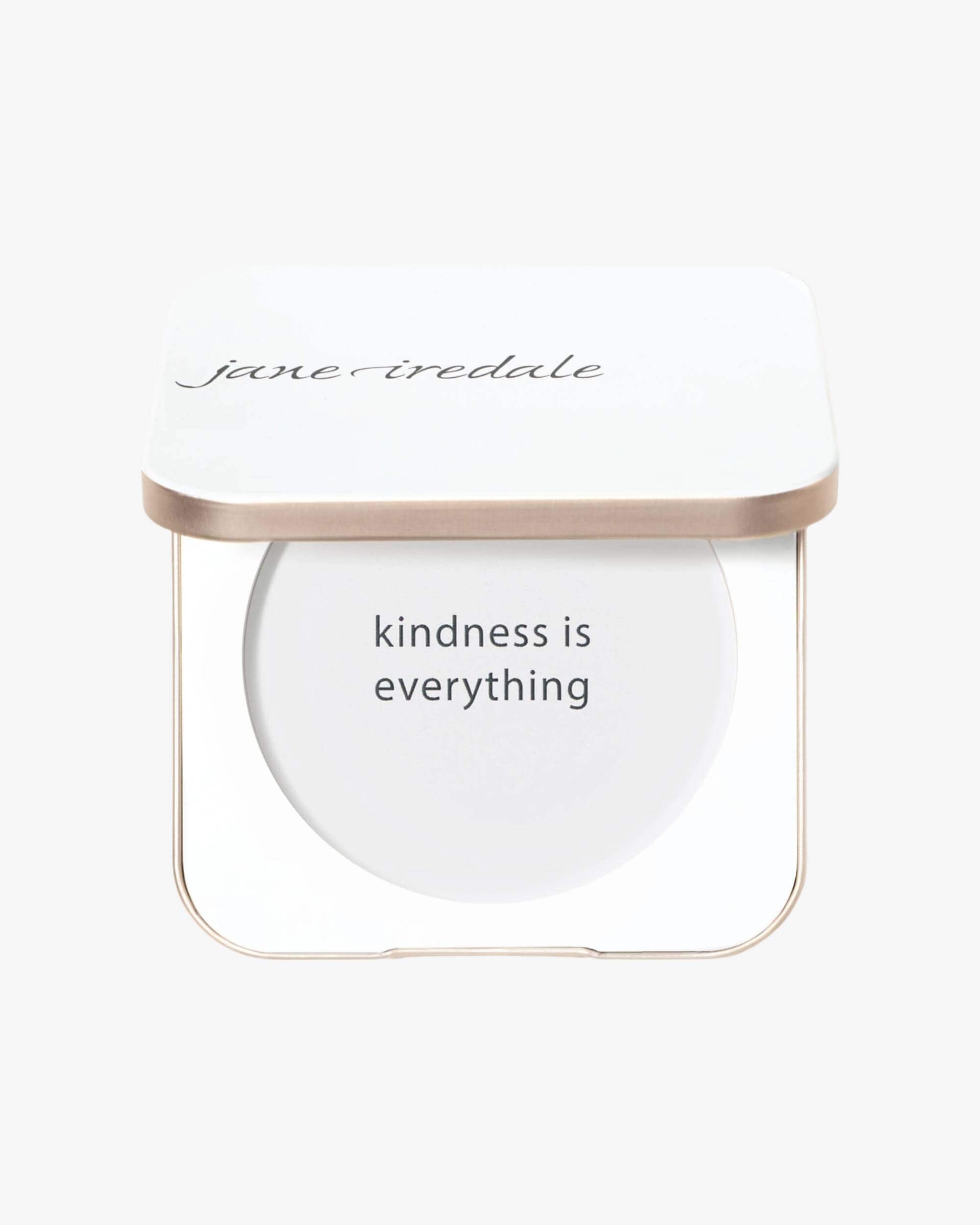 Refillable Compact White